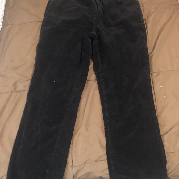Black curdory pants - Picture 3 of 3